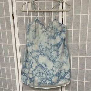 Blue Acid Wash Women’s Dress
